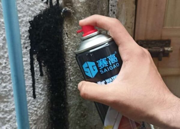 waterproof leakage spray for homewalls, pvc pipes.